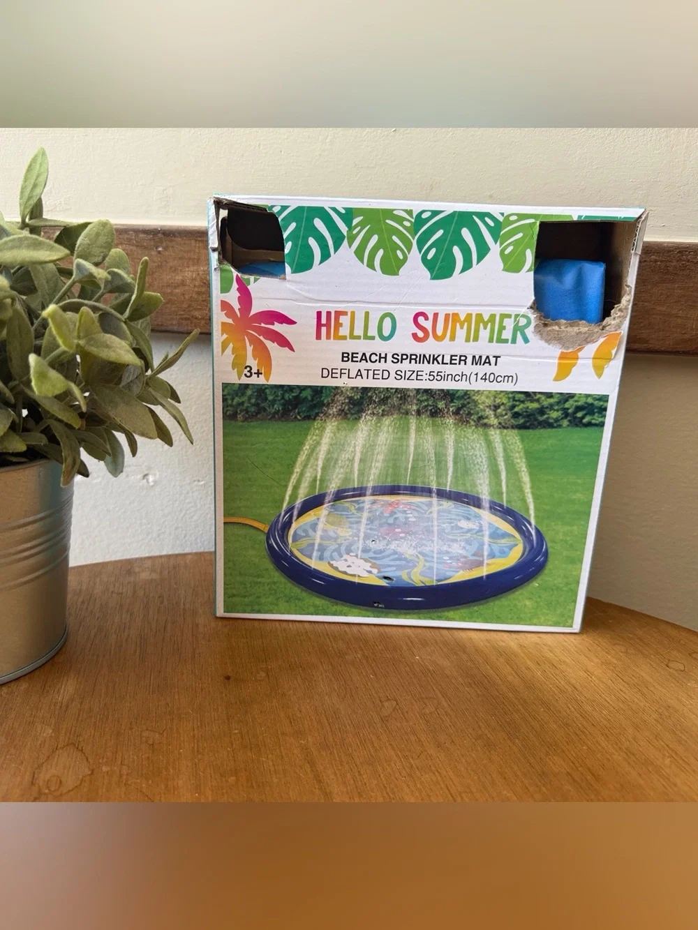 Hobby lobby Beach Sprinkler Mat - Blue
